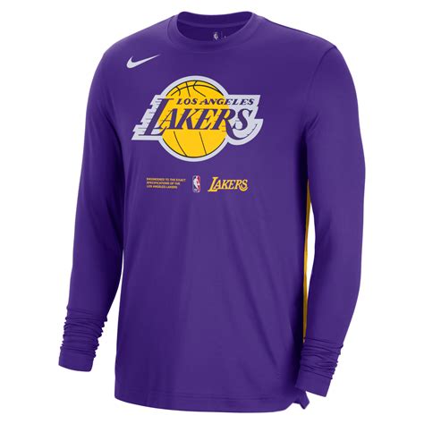 Shooting Shirt Nba Los Angeles Lakers Nike Team Logo Basket4ballers