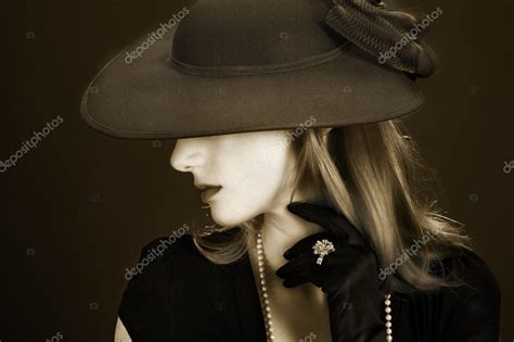 Vintage Lady — Stock Photo © Klanneke 10094750