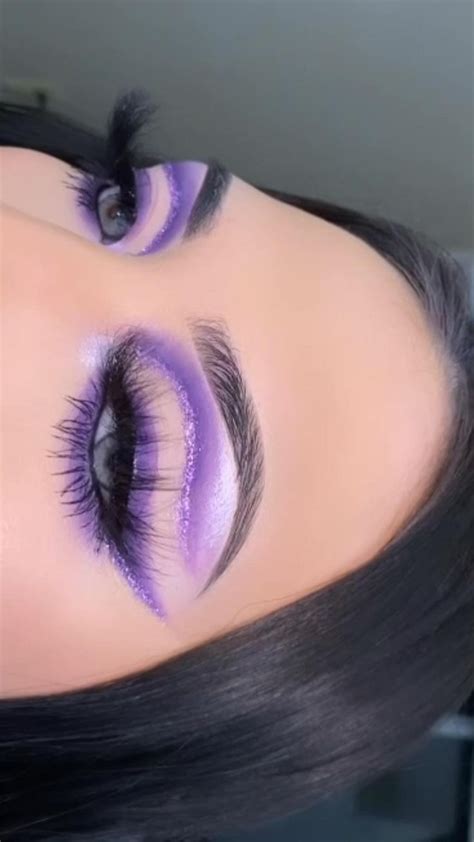 Purple Glam 💜 In 2022 Glamour Makeup Baddie Makeup Makeup Routine