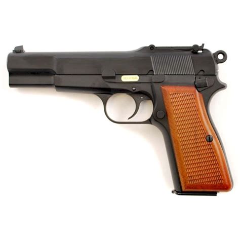 We Browning High Power Style 6mm Airsoft Gas Blow Back Pistol Rif Gbb