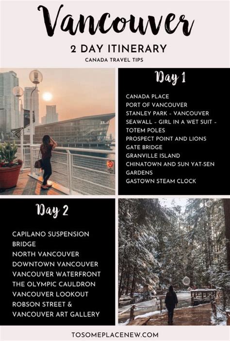 best 2 days in vancouver itinerary vancouver canada travel guide get the vancouver things to