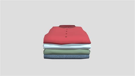 Folded Clothes Download Free 3d Model By 1 Ca4932d Sketchfab