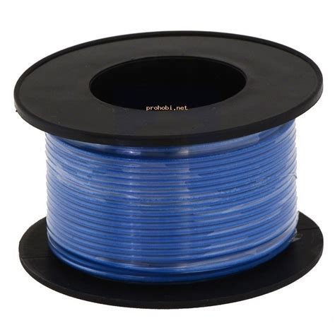 Stranded Wire Blue 052 Mm2 20 Awg 12 M