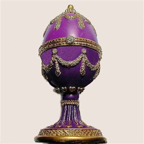 Purple Egg Home Faberge Eggs Pretty Purple Faberge Standing Egg