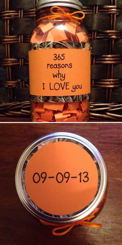 / a 365 jar is a jar filled with 365 individual notes, one to for us, we try to pick one of the 365 daily quotes of encouragement out of the jar as a family. Jars, I love and Masons on Pinterest