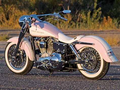 Harley Dyna Pink Harley Davidson Dyna Pink Motorcycle Harley