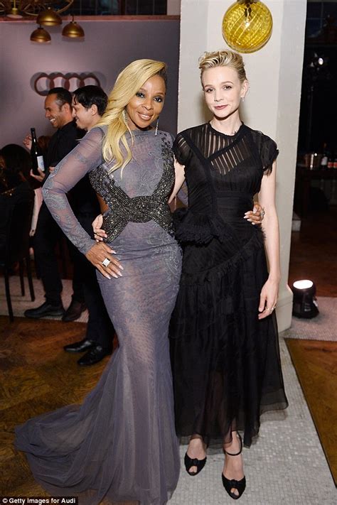 Mary J Blige And Carey Mulligan Attend Mudbound Premiere Daily Mail Online