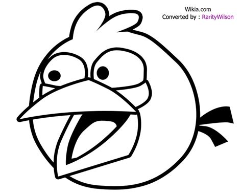 Angry Birds Character Coloring Pages Team Colors