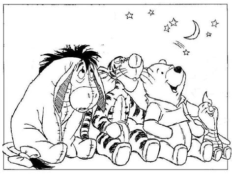 Winnie The Pooh Characters Coloring Pages Coloring Home