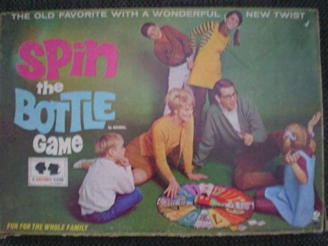 vintage spin the bottle game by hasbro 1968