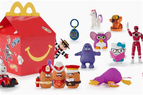 One book or toy per happy meal®. McDonald's Brings Back Toys for the Happy Meal's 40th ...