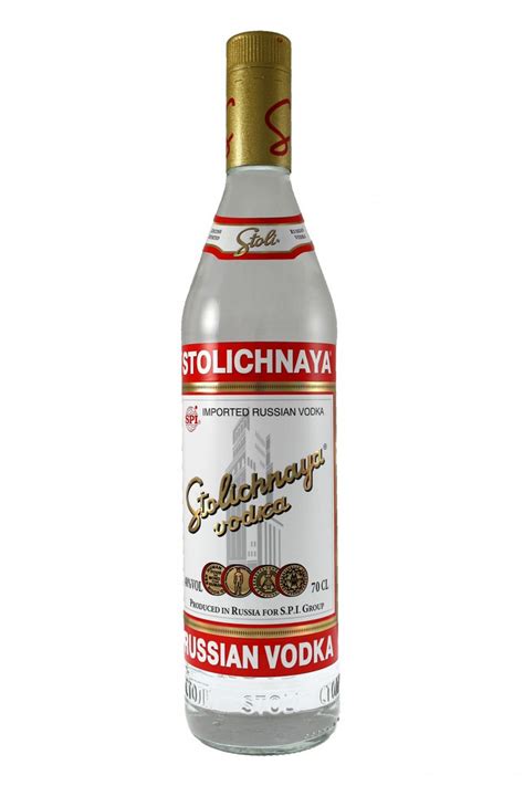 Stolichnaya Russian Vodka Stolichnaya From Fraziers Wine Merchants