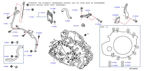 2019 Nissan Sentra Sedan 20l Mt Gusset Transmission To Engine Cvt