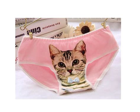 Buy Happy Tmart Hq Elastic Pussy Cat Panties Printing Underwear Seamless Briefs Underpant