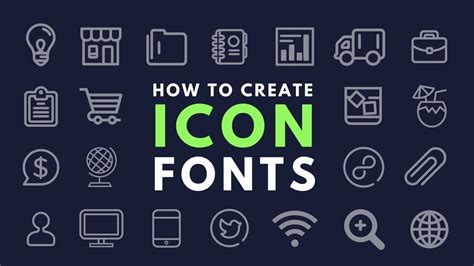 All you need do is keep your browser up to date. How to Create Your Own Icon Fonts - YouTube