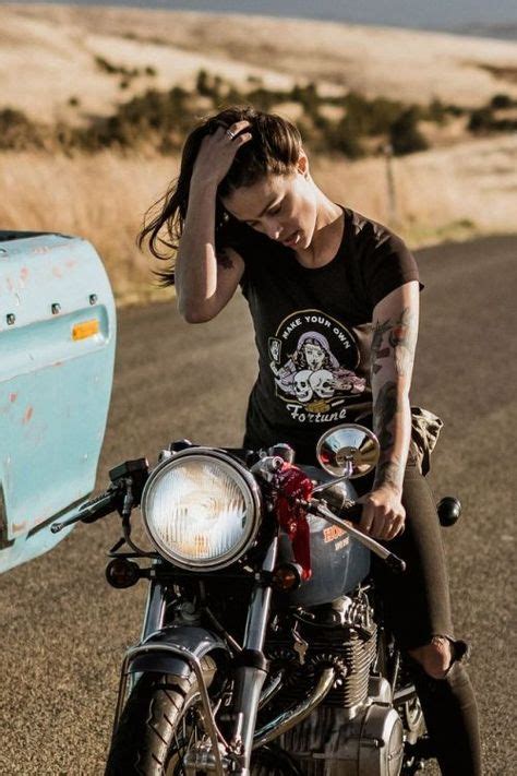 Motorstylegarage ♠️ Girls Motorcycle Bikes Tattoos Tatts Fashion