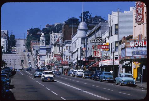 Wonderful Color Photographs Of Streets Of San Francisco In The 1950s