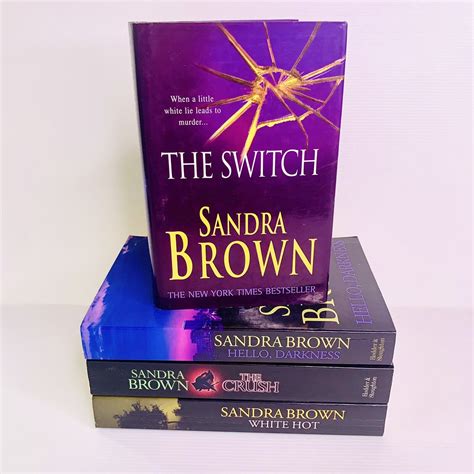 4x Sandra Brown Standalone Novels Book Bundle Lot Thriller Suspense Ebay