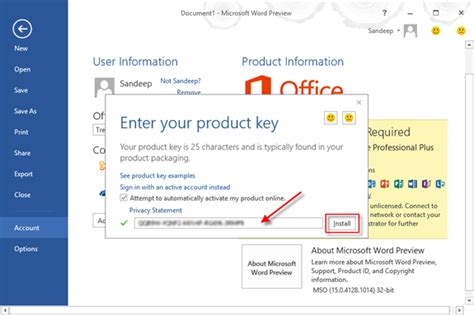 Clave De Producto De Microsoft Office 2013 Para Todas Las Bases Diarias
