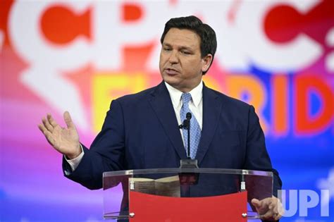 Photo Desantis Speaks At Conservative Political Action Conference In