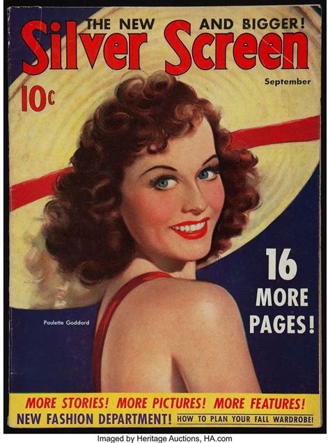 Silver Screen Screenland September 1940 Magazine 100 Lot 54397