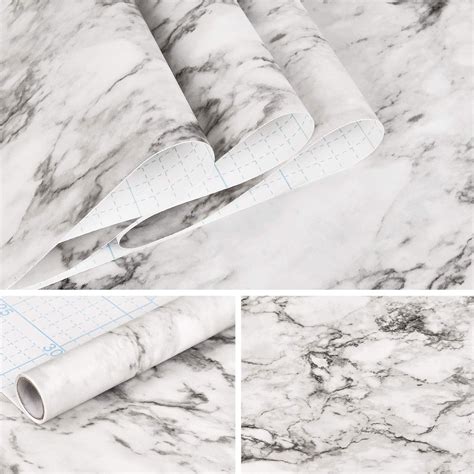 Buy Mecpar Marble Wallpaper X Marble Contact Paper Peel And
