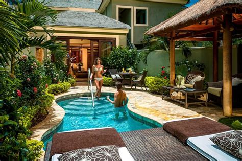 10 Most Romantic Caribbean Honeymoon Suites Sandals Pools For Small