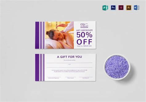 FREE 60 Sample Gift Certificate Templates In PDF PSD MS Word AI