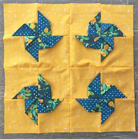 Origami Quilt Blocks Pinwheel Quilt Pattern Quilt Block Pattern