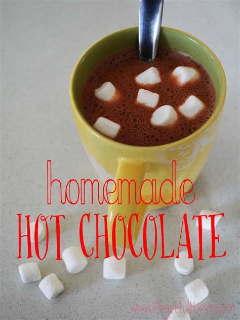Warm Up With Homemade Hot Chocolate Mix Forgetful Momma