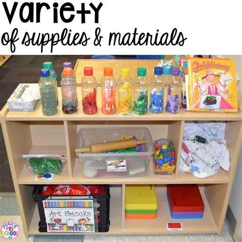 How To Set Up And Plan For Your Art Center In An Early Childhood Classroom Pocket Of Preschool