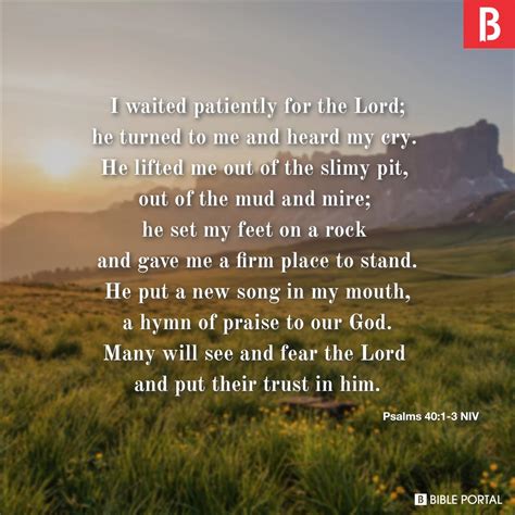Psalm 40 Niv JamilBroaden