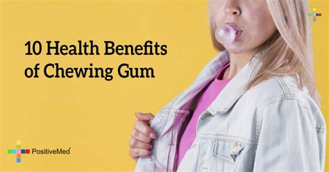 10 Health Benefits Of Chewing Gum