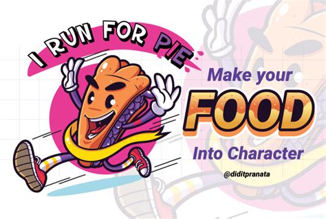 Create Your Favorite Food Into An Amazing Cartoon Character By