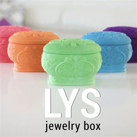 Lys Jewelry Box Sweet Jewelry Jewelry Box 3d Printed Jewelry