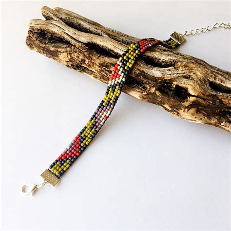 southwest-seed-bead-loom-bracelet-bead-loom-bracelets,-loom-beading,-loom-bracelets