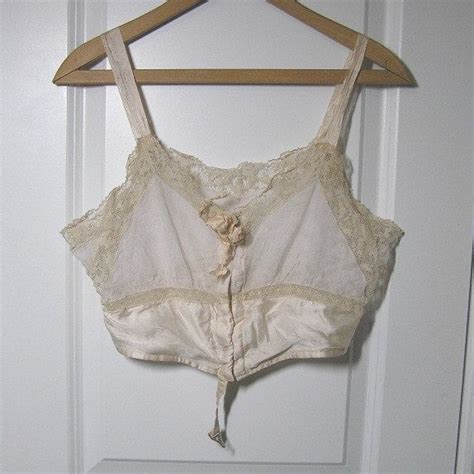 1920s Vintage Early Brassiere Or Bra By Model Made With Net Etsy
