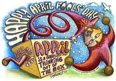 Thinking of you on this day, because it's your day! HAPPY APRiL FOOLS' DAY ~ The ART of LOOKiNG at LiFE ...