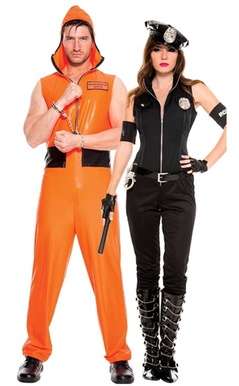 Cop And Convict From 31 Genius Couples Halloween Costume Ideas E News