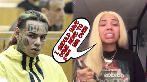 Tekashi 69 Baby Momma Breaks Down Crying While On Live About Him Youtube
