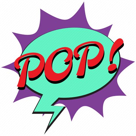 Pop Pop Art Bubble Pop Comic Balloon Pop Comic Bubble Pop Comment