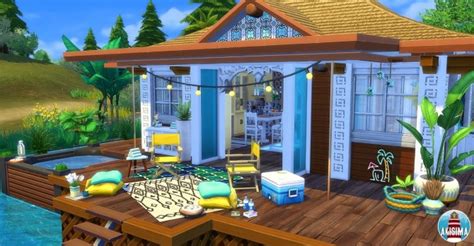 Ocean View House By Waterwoman At Akisima Sims 4 Updates