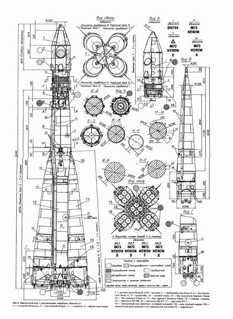 Vostok Rocket Blueprint Download Free Blueprint For 3d Modeling