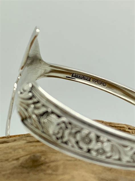Made To Order Sterling Silver Mermaid Tail Spoon Cuffbangle Bracelet
