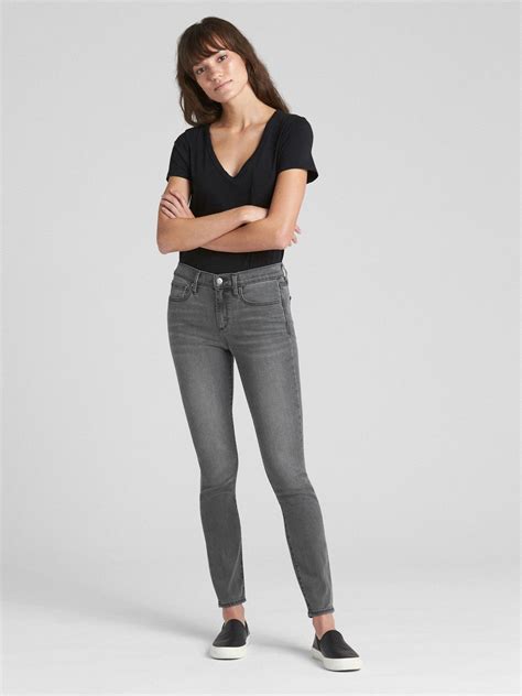 Soft Wear Mid Rise True Skinny Jeans Gap Fashion Clothes Skinny Jeans
