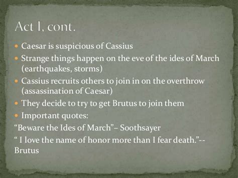 What's so great about caesar? QUOTES BEWARE THE IDES OF MARCH image quotes at relatably.com