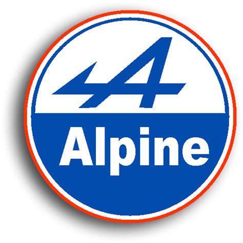 Alpine Logo Png Renault Alpine Clipart Large Size Png Image Pikpng