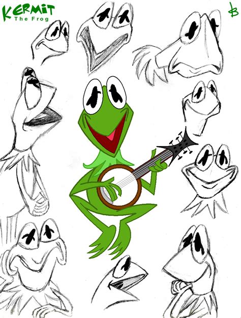 We have 12 images about praying hands outline including images, pictures, photos, wallpapers, and more. Kermit The Frog Drawin's by JonnyBCartoonMan on DeviantArt
