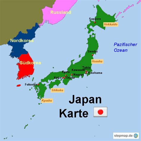 Ihr account ist nicht gelöscht und ihre karten sind nach wie vor verfügbar. Japan Karte Deutsch