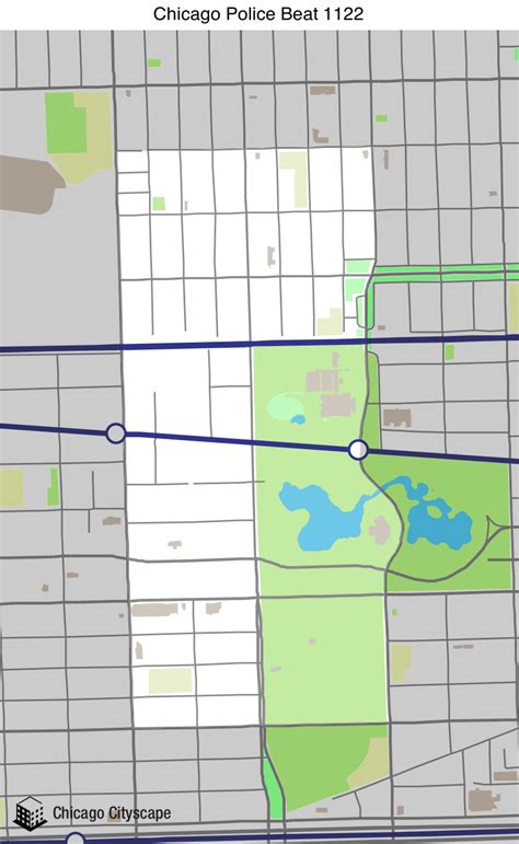 Chicago Cityscape Map Of Building Projects Properties And